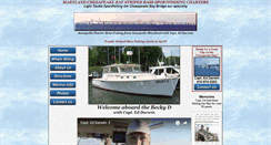 Desktop Screenshot of beckydfishingcharters.com